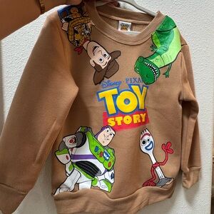 Disney Toy Story Brown Kids Sweatshirt